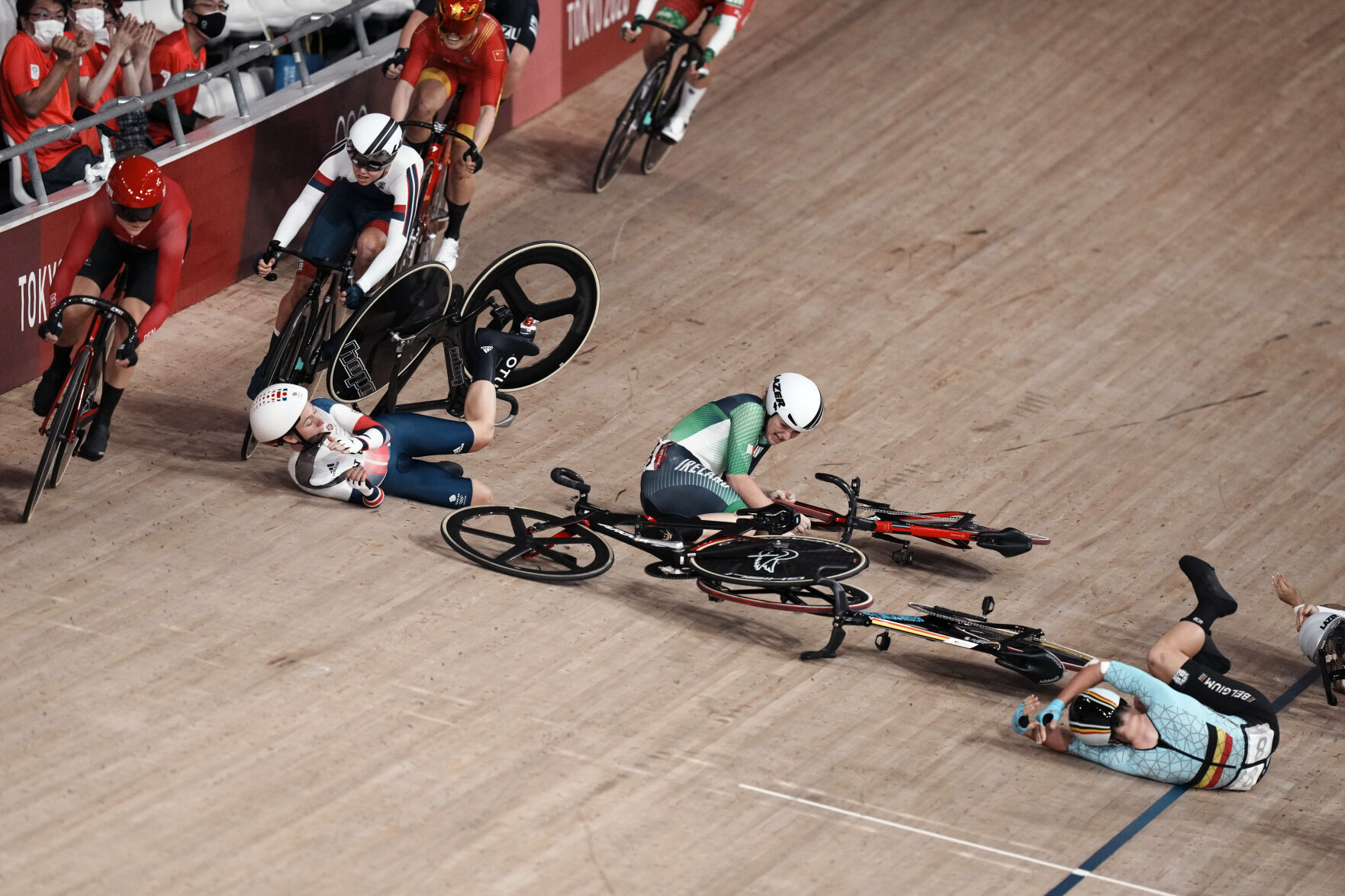 APTOPIX Tokyo Olympics Cycling